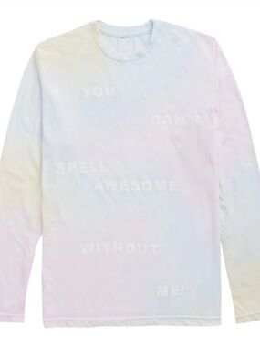 Taylor Swift "You Cant Spell Awesome Without Me" Graphic Long Sleeve Tee Medium